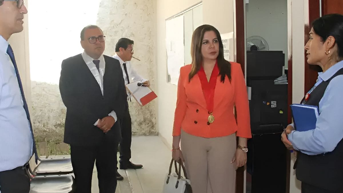 Presidenta de Corte de La Libertad en Huamachuco