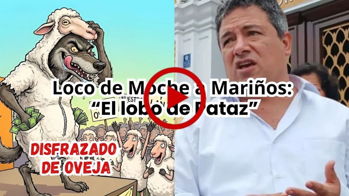 El lobo de Pataz disfrazado de oveja